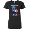 Nice Pug T Shirts - This Girl Is Protected By Captain America Pug