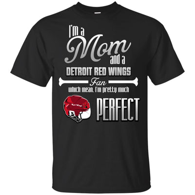 Cool Pretty Perfect Mom Fan Detroit Red Wings T Shirt