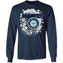 Colorful Earthquake Art Seattle Mariners T Shirt
