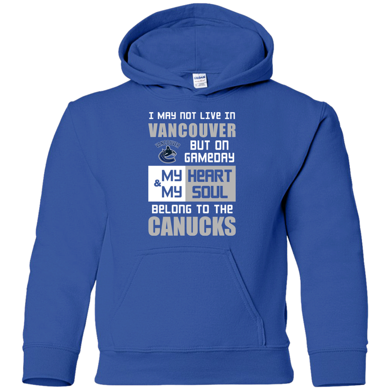 My Heart And My Soul Belong To The Vancouver Canucks T Shirts