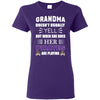 Grandma Doesn't Usually Yell East Carolina Pirates T Shirts