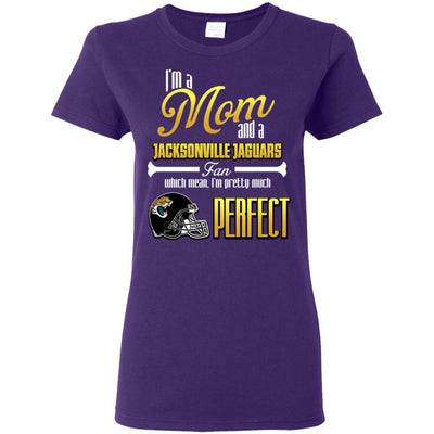 Cool Pretty Perfect Mom Fan Jacksonville Jaguars T Shirt