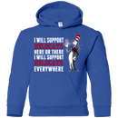 I Will Support Everywhere Arizona Wildcats T Shirts
