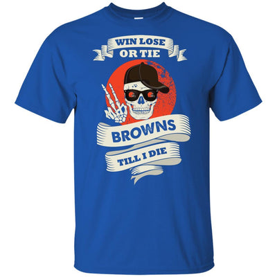 Skull Say Hi Cleveland Browns T Shirts
