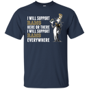I Will Support Everywhere Los Angeles Rams T Shirts