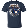 Colorful Earthquake Art Houston Astros T Shirt