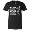 I Will Support Everywhere Philadelphia Eagles T Shirts