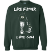 Happy Like Father Like Son Green Bay Packers T Shirts