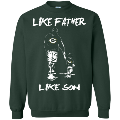 Happy Like Father Like Son Green Bay Packers T Shirts