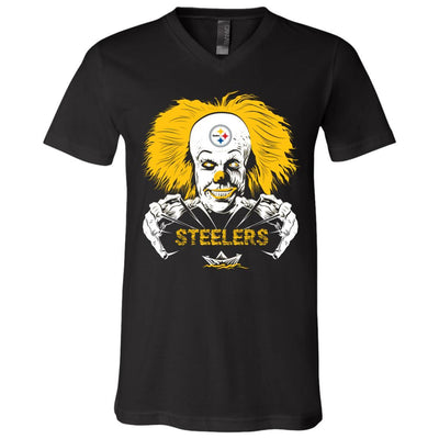 IT Horror Movies Pittsburgh Steelers T Shirts