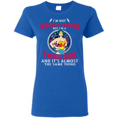 I'm Not Wonder Woman Minnesota Twins T Shirts