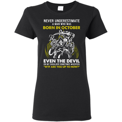 Never Underestimate A Man T Shirts