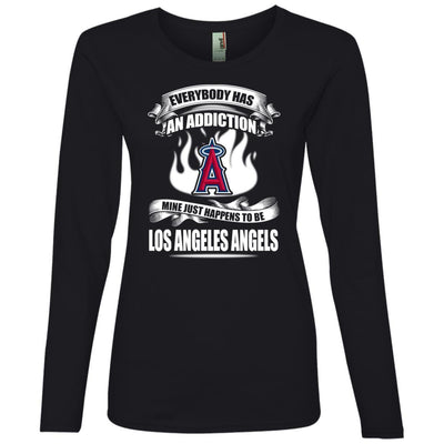 Everybody Has An Addiction Mine Just Happens To Be Los Angeles Angels T Shirt