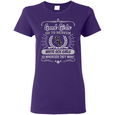 Good Girls Go To Heaven Chicago White Sox Girls T Shirts