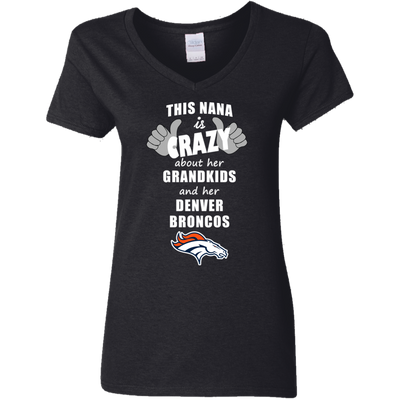 This Nana Is Crazy About Her Grandkids And Her Denver Broncos T Shirts