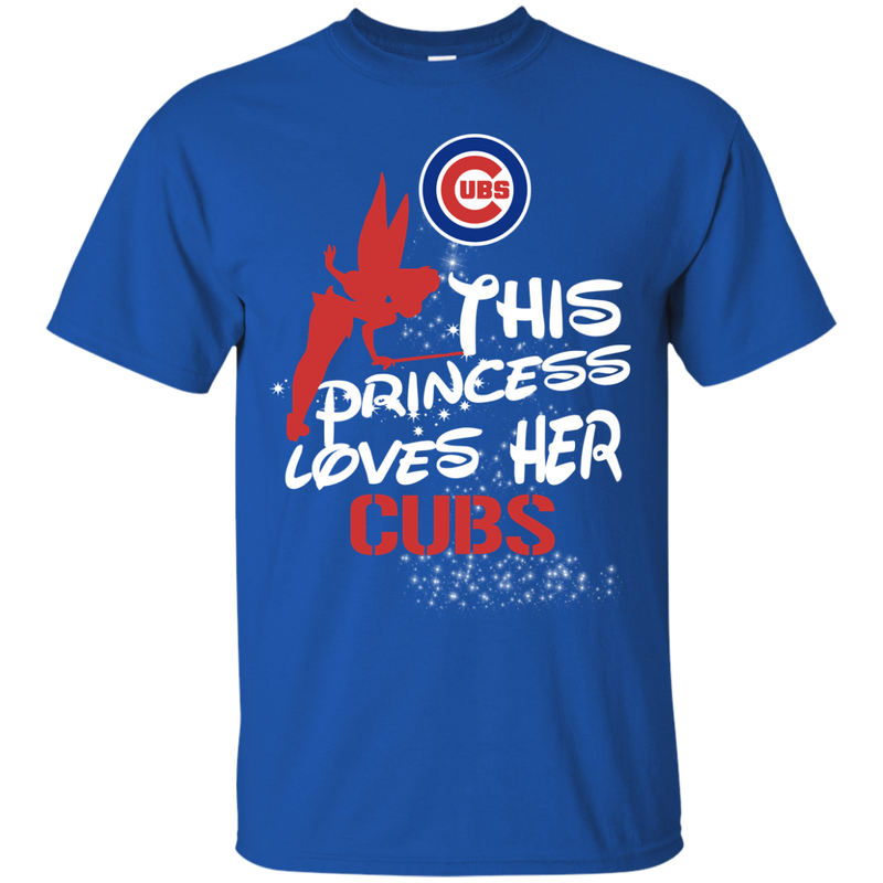 This Princess Love Her Chicago Cubs T Shirts