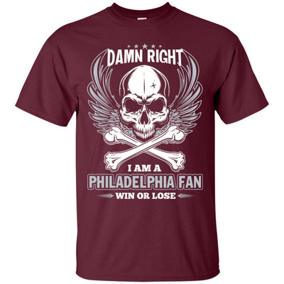 I Am A Philadelphia Eagles Fan Win Or Lose T Shirt