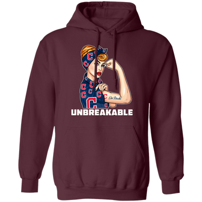 Beautiful Girl Unbreakable Go Cleveland Indians T Shirt