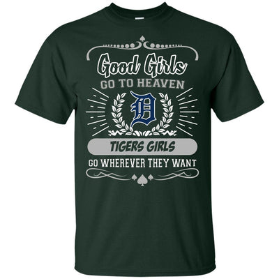 Good Girls Go To Heaven Detroit Tigers Girls T Shirts