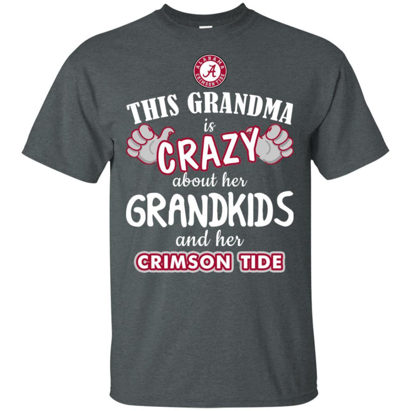 This Grandma Is Crazy About Her Grandkids And Her Alabama Crimson Tide T Shirt