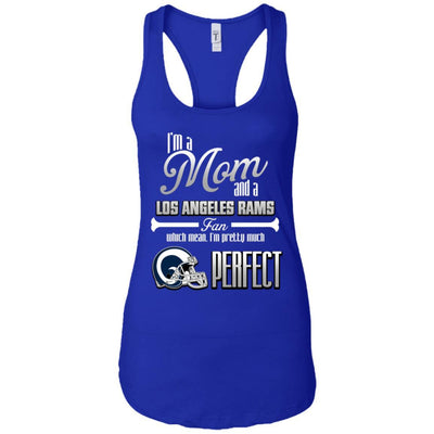 Cool Pretty Perfect Mom Fan Los Angeles Rams T Shirt