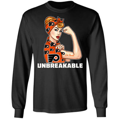 Beautiful Girl Unbreakable Go Philadelphia Flyers T Shirt