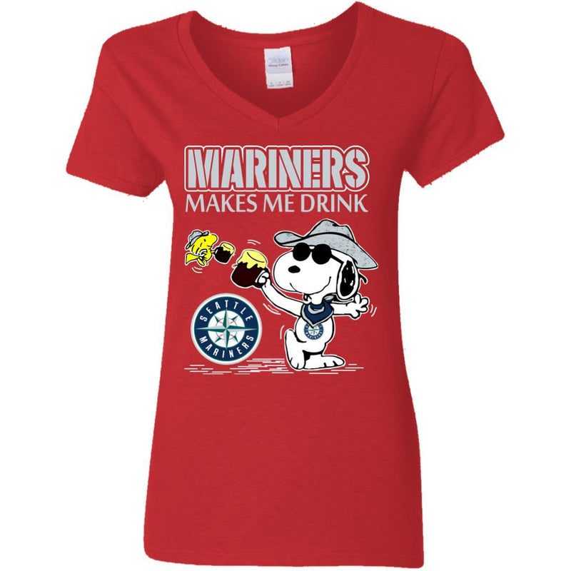 Seattle Mariners Makes Me Drinks T Shirts