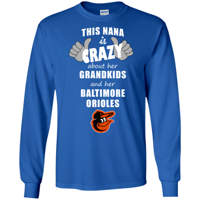 This Nana Is Crazy About Her Grandkids And Her Baltimore Orioles T Shirts
