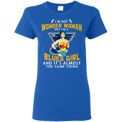 I'm Not Wonder Woman St. Louis Blues T Shirts