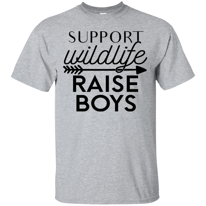Support Wildlife Raise Boys T Shirts V1
