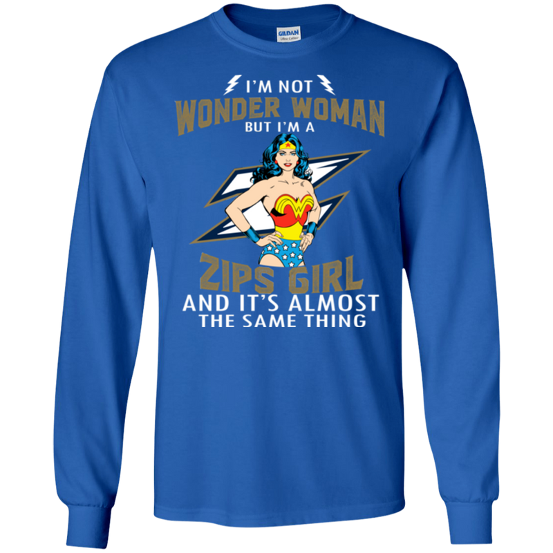 I'm Not Wonder Woman Akron Zips T Shirts