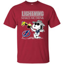 Tampa Bay Lightning Make Me Drinks T Shirt