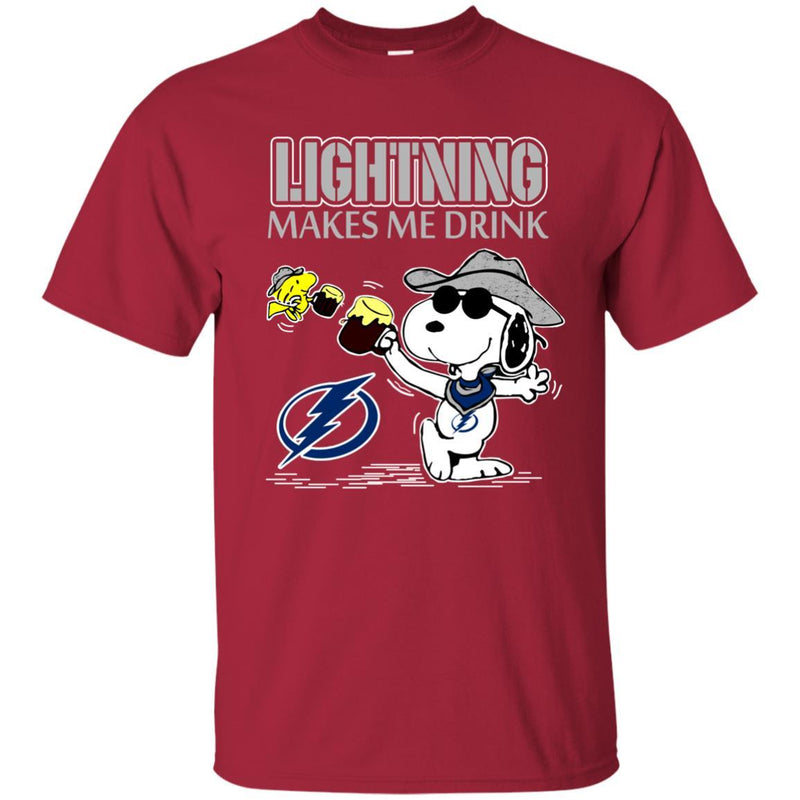 Tampa Bay Lightning Make Me Drinks T Shirt