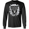 Colorful Earthquake Art Oakland Raiders T Shirt