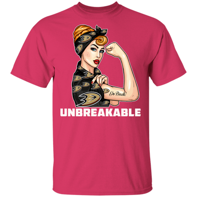 Beautiful Girl Unbreakable Go Anaheim Ducks T Shirt