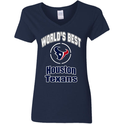 Amazing World's Best Dad Houston Texan T Shirts