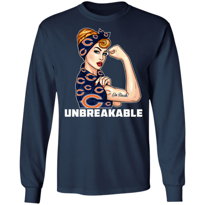 Beautiful Girl Unbreakable Go Chicago Bears T Shirt