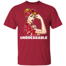 Beautiful Girl Unbreakable Go New Jersey Devils T Shirt