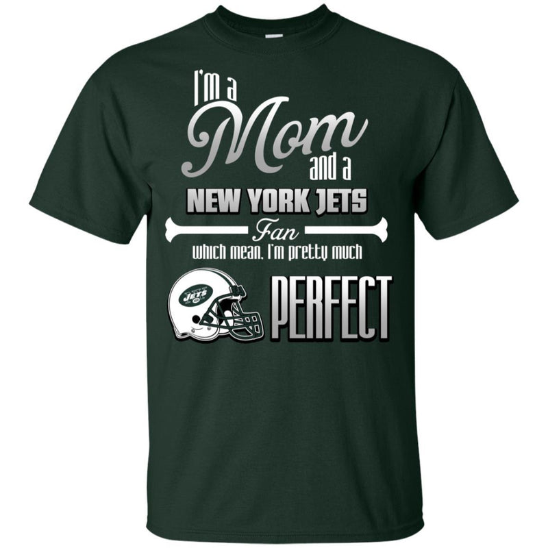 Cool Pretty Perfect Mom Fan New York Jets T Shirt