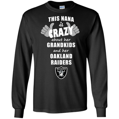 This Nana Is Crazy About Her Grandkids And Her Oakland Raiders T Shirts