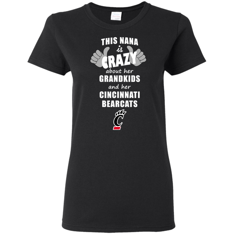 This Nana Is Crazy About Her Grandkids And Her Cincinnati Bearcats T Shirts