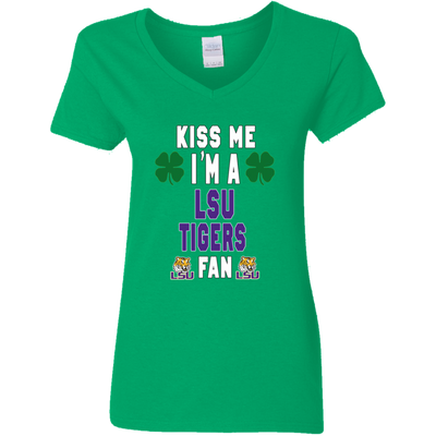 Fabulous Patrick's Day Stunning Logo LSU Tigers T Shirts