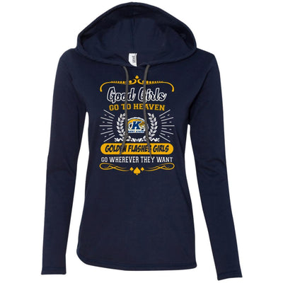 Good Girls Go To Heaven Kent State Golden Flashes Girls T Shirts