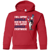 I Will Support Everywhere Los Angeles Angels T Shirts