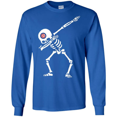 Dabbing Skull Chicago Cubs T Shirts