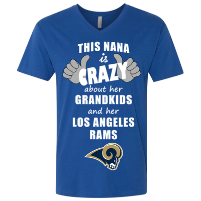 This Nana Is Crazy About Her Grandkids And Her Los Angeles Rams T Shirts