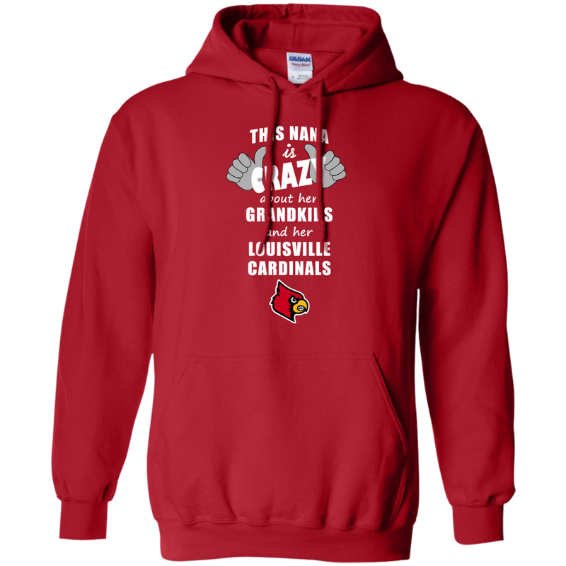 This Nana Is Crazy About Her Grandkids And Her Louisville Cardinals T Shirts