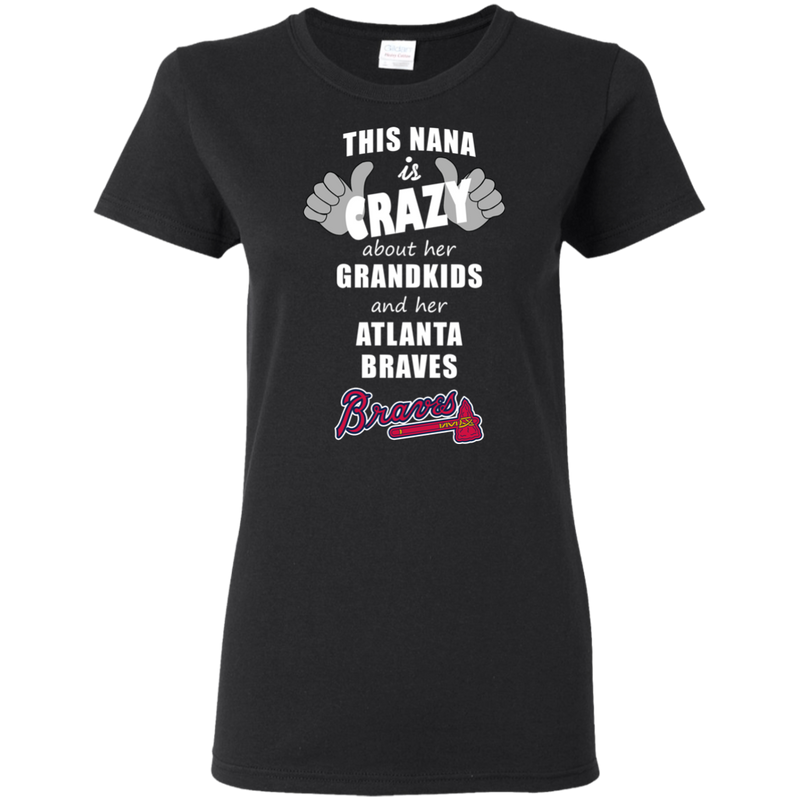 This Nana Is Crazy About Her Grandkids And Her Atlanta Braves T Shirts