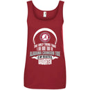The Only Thing Dad Loves His Daughter Fan Alabama Crimson Tide T Shirt