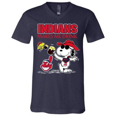 Cleveland Indians Makes Me Drinks T Shirt